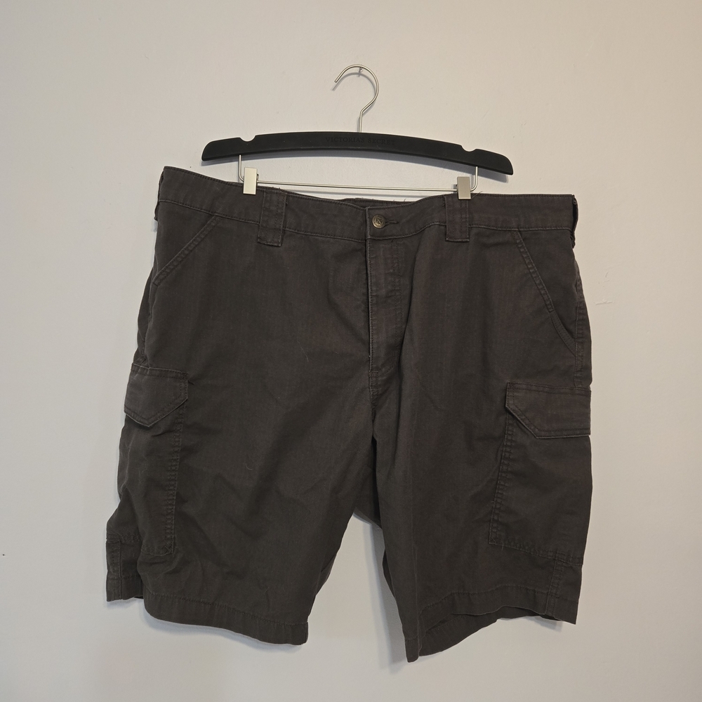 Noble Outfitter Men's Charcoal Cargo Shorts, 10 inseam